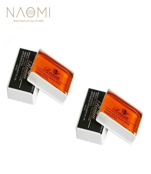 

naomi 2pcs bow rosin colophony greek pitch frictionincreasing resin for violin viola cello bows durable violin accessories2083298