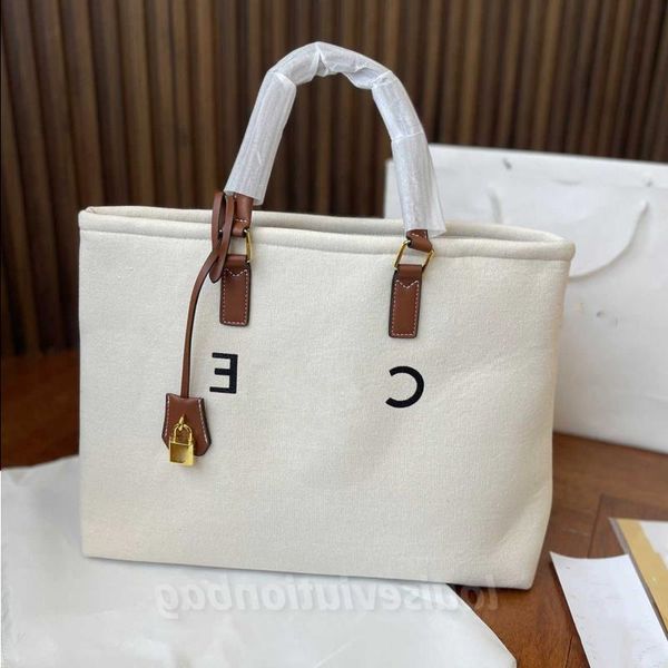 

cabas printed faux leather cowhide handbag triomphe canvas beach bags fashion the tote bag pochette shoulder cross body travel shopping bag