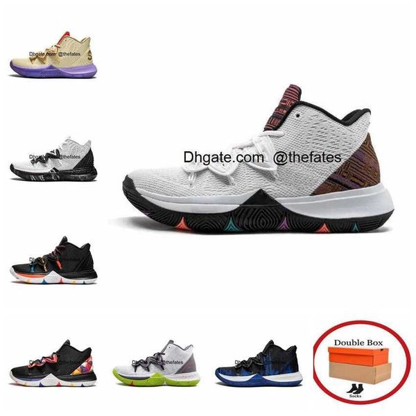 

world kyrie 7 one basketball shoes people chip copa grind 5 4 4s mens kyries 7s irving 5s embroidered splatters all star patrick oreo traine, White;red