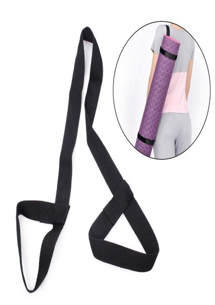 

cotton yoga mat carrying strap slings belts stretch adjustable yoga mat shoulder strap for gym sport exercise mat not included8637525
