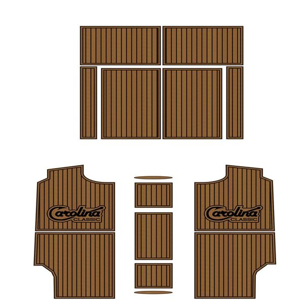 

2000 carolina classic 25 cockpit pad boat eva faux foam teak deck floor mat backing self adhesive seadek gatorstep style pads