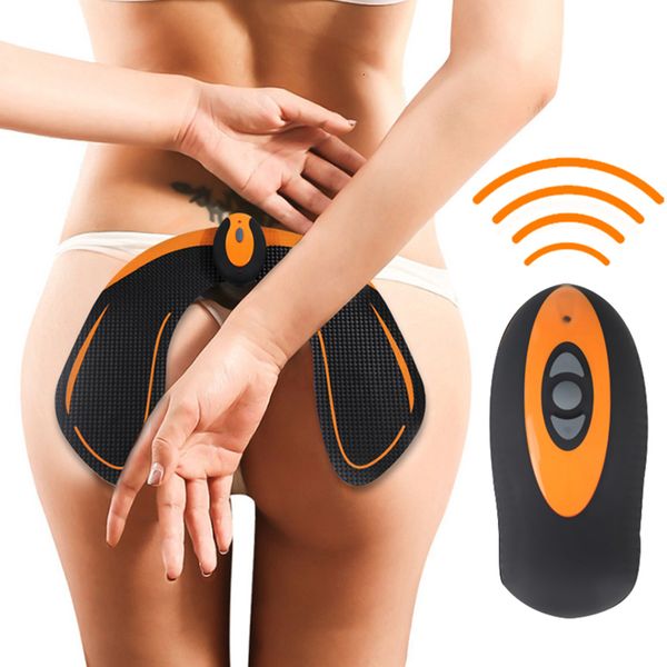 

back massager ems hip trainer butt muscle stimulator abs fitness buttock lifting toner electric body slimming exercise device 230704