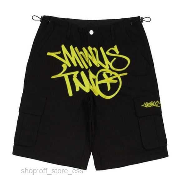 

shorts minus two cargo mens summer casual loose harajuku hip hop punk rock gothic basketball track streetwear 2 iend, White;black