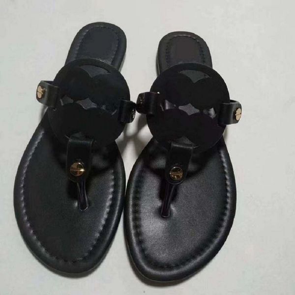 

designer slipper women slippers luxury sandals brand sandals real leather flip flop flats slide casual shoes sneakers boots by shoe10 025, Black