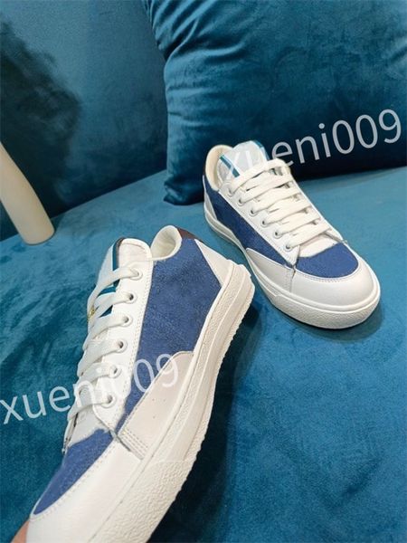 

women men casual shoes designer shoe fashion lace up capsule series color matching platform sneakers size 35-46 dc220604, Black