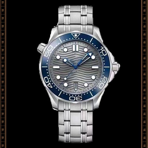 

men's watch 41mm mechanical designer watch 2813 movement full l stainless steel ring folding buckle nightlight waterproof automatic wee, Slivery;brown
