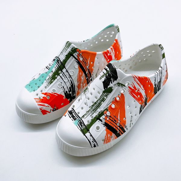 

sandals toddler comfortable children's shoes for boys girls summer breathable quick dry water hole shoes kids beach sandals 230704, Black;red