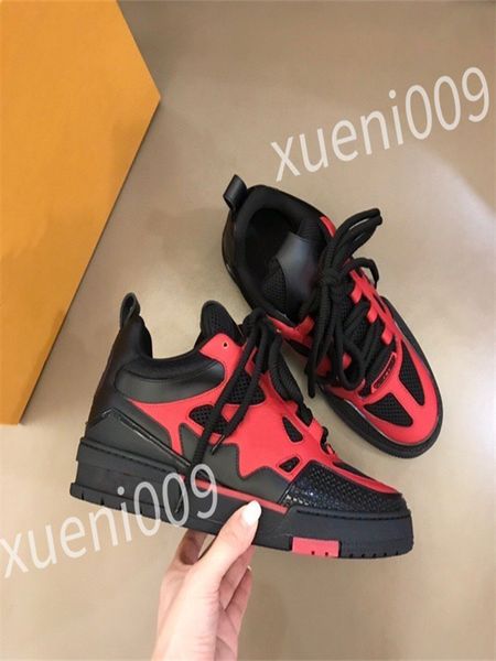

2023 new luxury men and woman shoes track sports running sport shoes field sneakers designer casual slide shoe size 35-46 rd230601, Black
