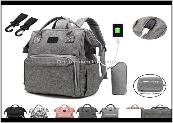 

nappy backpack mummy large capacity bag mom multifunction waterproof outdoor travel diaper bags for baby care lj200811 szpnq aecd11716152