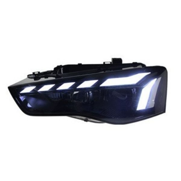 

car headlight daytime running lights front lamp for audi a5 20 12-20 16 high beam streamer turn signal drl head light assembly
