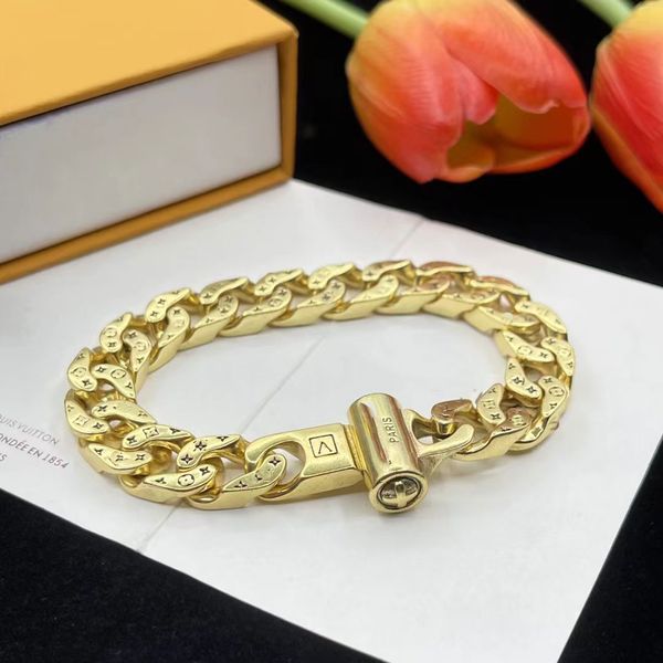 

designer luxury bracelet bracelet nail bracelet gold cuban chain gift stainless steel bracelet designer men bracelet bangle silver bracelet, Black