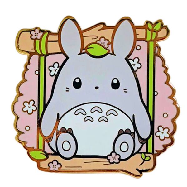 

play brooch cute anime movies games hard enamel pins collect cartoon brooch backpack hat bag collar lapel badges, Blue