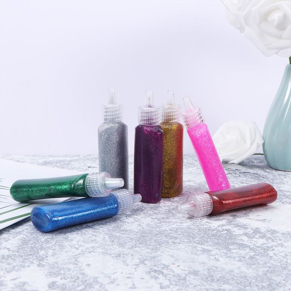 

eye shadow glue glitter sparklecrafts sticks gliter paintingchildren color set pens bulk stereo liquid washable 230703