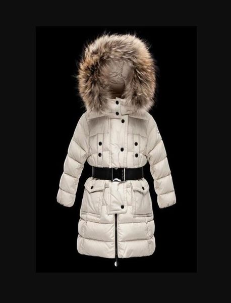 

2021 children039s girl women boy jacket parkas coat with hood for girls warm thick down jackets kids hooded real 100 fur wint29420870, Blue;gray