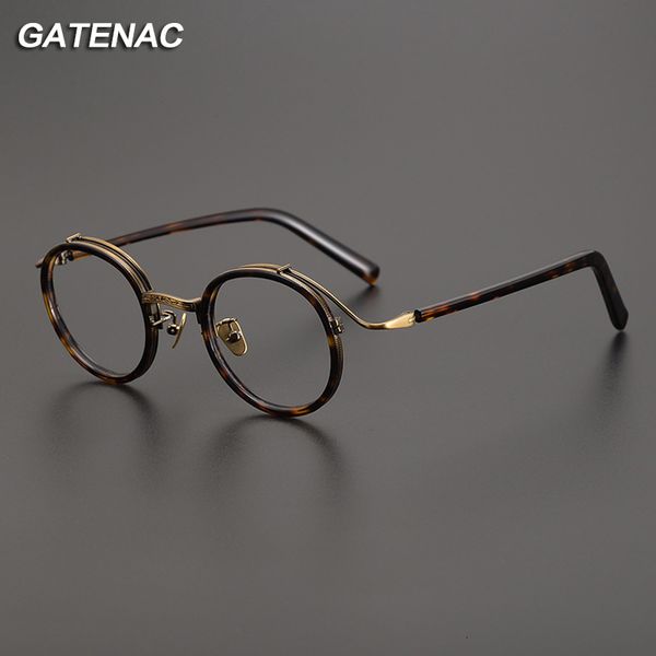 

sunglasses frames vintage acetate glasses frame men round luxury myopia prescription optical eyeglasses women retro korean brand eyewear 230, Silver