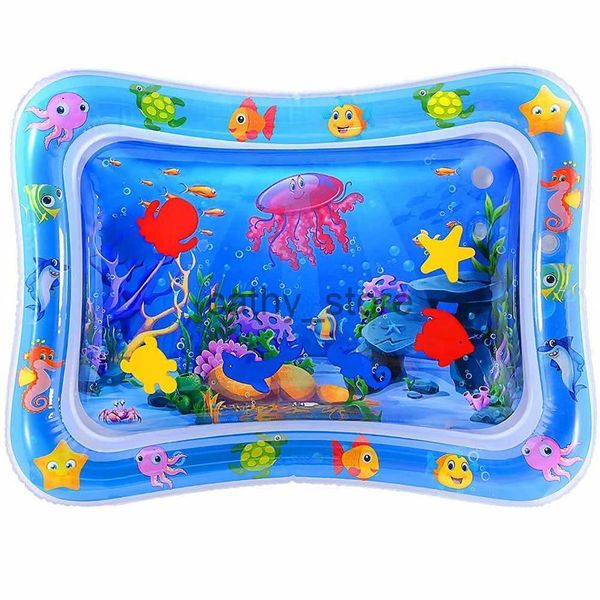 

mats sea animal print baby inflatable play mat infant toy for newborn boy girl water entertainment playing swimming parent-child inte x0704
