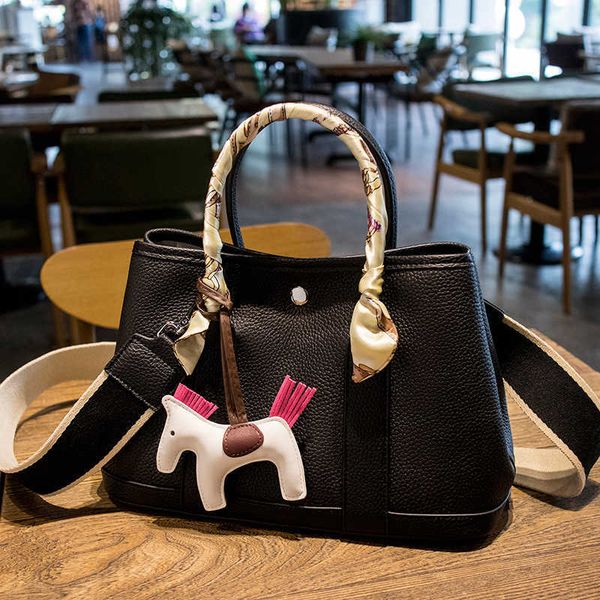 

designer bags garden party winter autumn and 2023 new fashion genuine leather women's one shoulder oblique cross tote bag handbag shopp