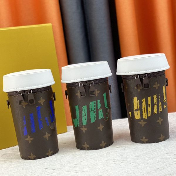 

fashion designer bag mens and womens classic printed shoulder bag temperament crossbody bag mini portable capsule bag coffee bag #80812