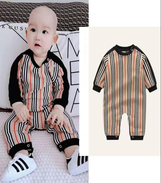 

kids clothing baby boy girl jumpsuits knitting rompers round neck brow long sleeve 100 cotton clothes 12 years old6187806, Blue