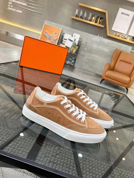 

designer casual shoes men shoes vintage platform trainers h shoes leather sneaker with box shoe designer man shoes be all-match 2023