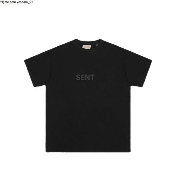 

designer tide 23ss men t shirts women chest letter laminated print short sleeve oversize casual tshirt tees luxury couples street short slee, White;black