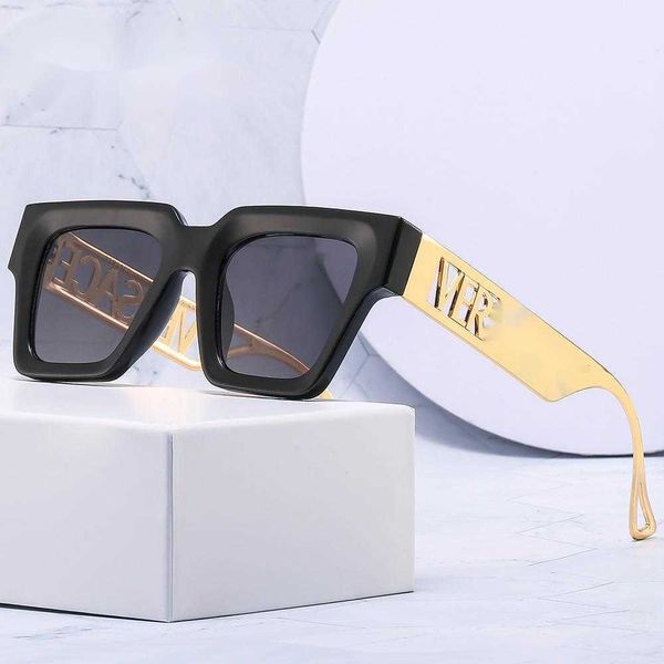 

summer men sunglasses fashion uv 400 sun glasses vers designer sunglasses black and white color matching frame men women glasses, White;black