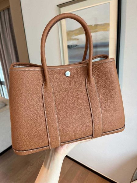 

designer herbags mas s tote bags garden party bag commuting high capacity togo cowhide inch computer business handbag zj