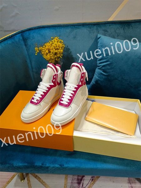 

women men casual shoes designer shoes fashion lace up capsule series color matching platform sneakers size 35-46 dc220602, Black