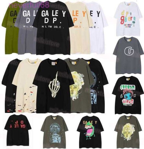 

galleryes t shirt depts mens tshirt designer fashion pure cotton t-shirt womens high street luxury loose classic print couples clothes size, White;black