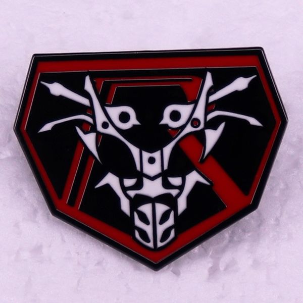 

face brooch cute anime movies games hard enamel pins collect cartoon brooch backpack hat bag collar lapel badges, Blue