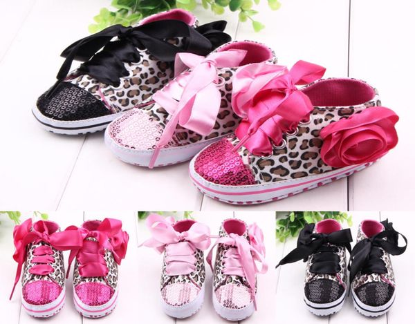 

newborn baby girls kids flower first walkers infant toddler fashion ieopard panties soft sole shoes sneakers prewalker 01t1523639