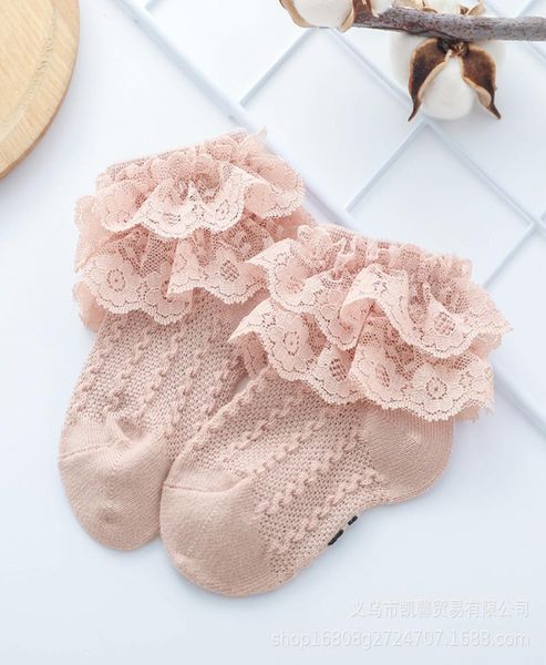 

antislip non skid ankle socks with grips for baby toddler kids girls all seasons cotton princess socks7228050, Pink;yellow