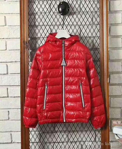 

brand boys girls 90 real duck down jacket outwear kids winter french warm snow coat 2t10t2905995, Blue;gray