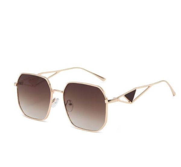 

fashion designer ppdda sunglasses classic eyeglasses goggle outdoor beach sun glasses for man woman optional triangular signature 5 colors m, White;black