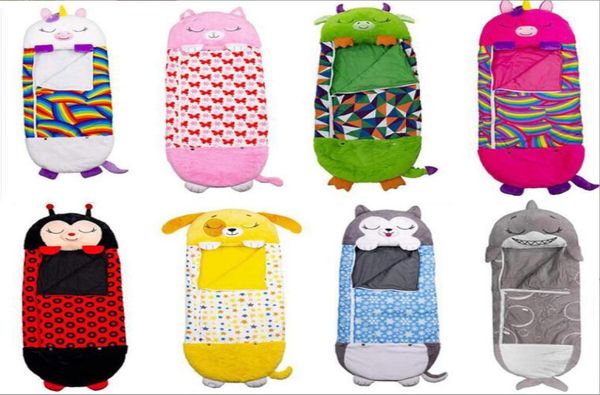 

kids sleeping bag cat sheep unicorn ladybird dog printed hppy napers for protecting boy girl sleep7500981