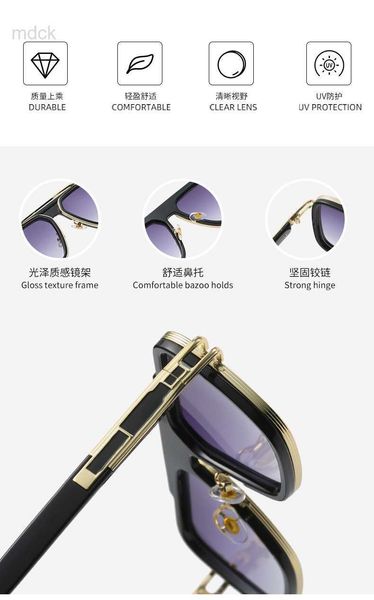 

sunglasses 2022 vintage sunglasses square women's sun glasses fashion designer shades luxury golden frame sunglasses uv400 gradient lxn, White;black