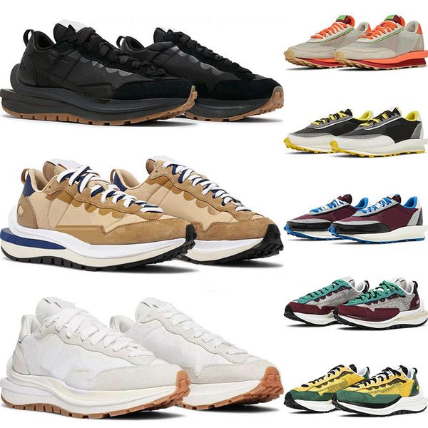 

2023 new arrival sports blazer running shoes sacai x ldv waffle black gum sesame blue void sail sacais men women outdoor trainers sneakers 3
