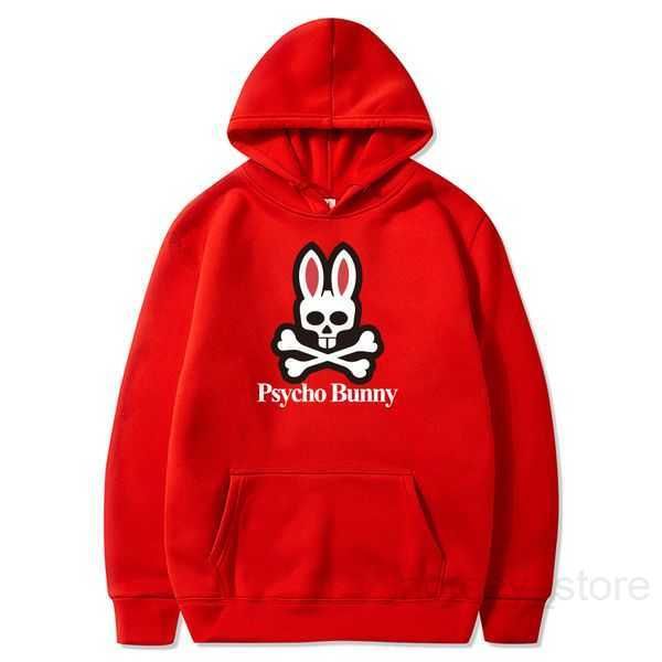 

2022 mens hoodie fashion tech fleece designer hoody woman polo hoodies and sweatshirts autumn winter casual psycho bunny streetwear jacket m, Black