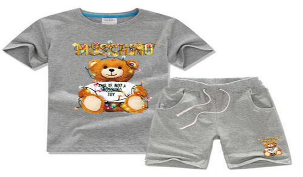 

baby boys and girls new style children039s clothing for boys and girls sports suit baby infant short sleeve clothes kids set 35491239, White