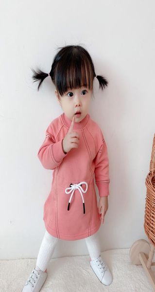 

2021 little babies cotton dress fashion baby princess dresses retail children039s clothes2802677, Red;yellow