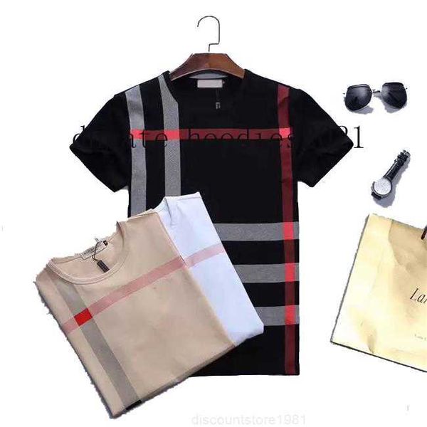

2022 summer mens designer t shirt diess casual man womens tees with letters print short sleeves sell luxury men hip hop clothes burb m-3xl 7, White;black