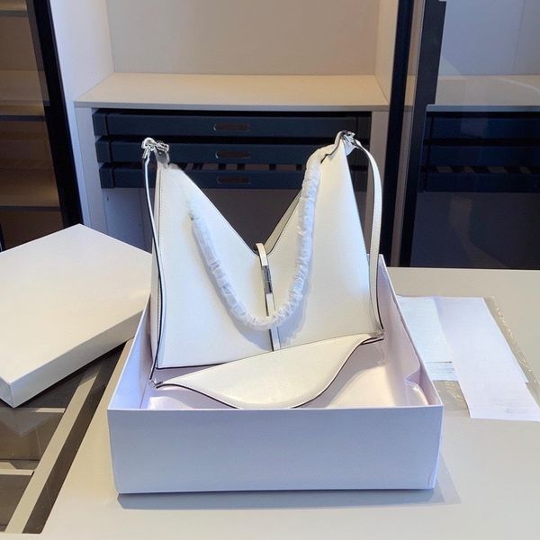 

women's bag 2023 design new shaped bag v-shaped diagonal straddle bag