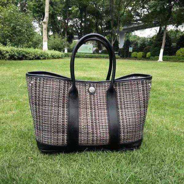 

designer herbags mas s tote bags garden party china chic cotton new linen collar layer cowhide bag women's handbag various styles qvwp