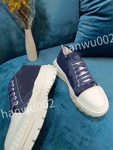 

new r sneaker casual shoe calfskin leather white letter overlays platform fashion sneakers size 35-46 dc220506, Black