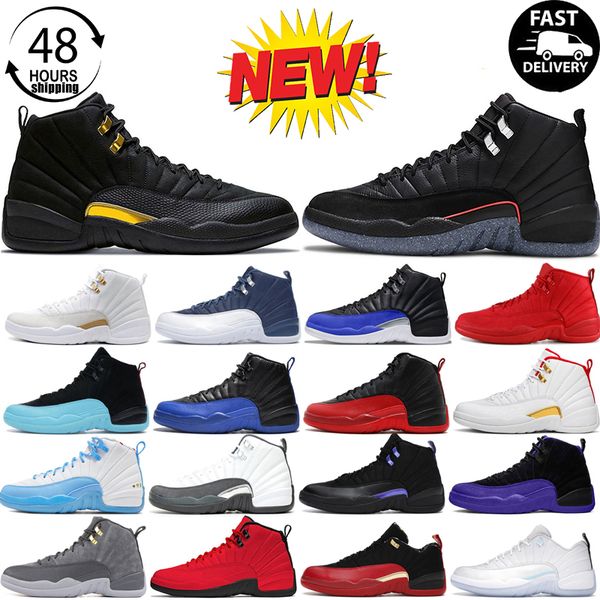 

12s sneakers basketball shoes mens womens 12 black taxi jumpman stealth floral university blue gold utility flu game royal jumpman12 trainer