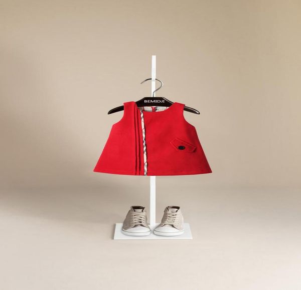 

classic sleeveless lovely dresses girls039 dress and princess dress double vest dress4809810, Red;yellow