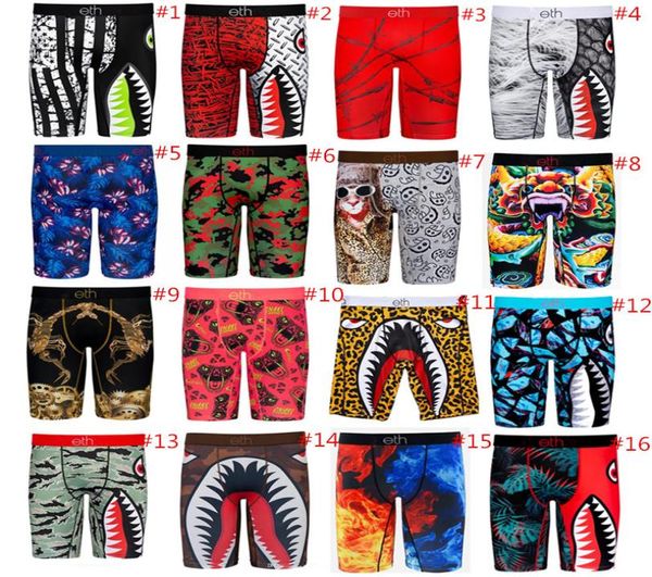 

teenage men designer shorts breathable underwear soft mens boxers brief fahion letter underpants trendy print quick dry beach shor9984936, Black