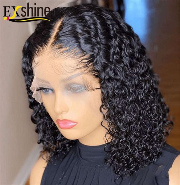 

heap black short raw peruvian wig human hair lace front 814 inch gluels bob wigs with bangsone9072834