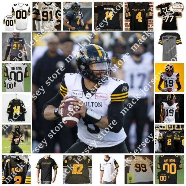 

custom custom cfl hamilton tiger-cats football jersey 3 jake burt 38 felix garand-gauthier 61 joseph bencze 67 jesse gibbon 59 kay okafor 57, Black