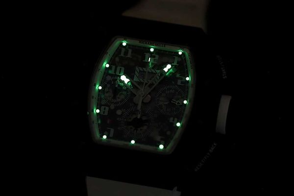 

amazing mechanical r i c h a r d luxury superb style male wrist watches rm11 rm11-03 d84d designer high-end quality tpt carbon fiber bezel f, Slivery;brown